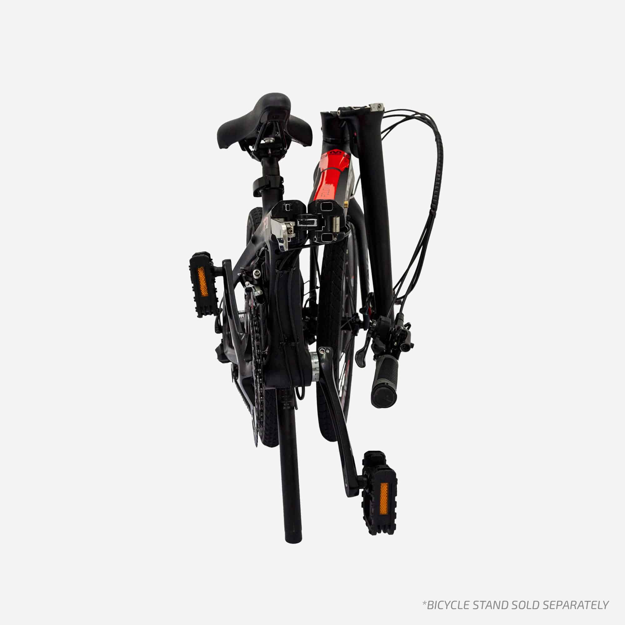SAVA V21-22S Red Foldable Bicycle