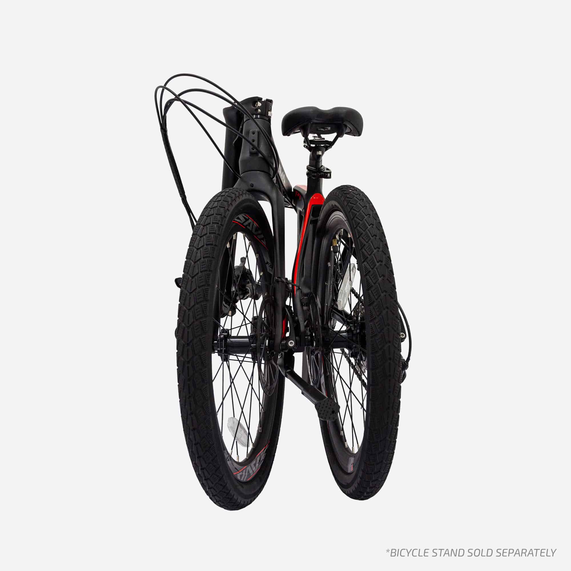 SAVA V21-22S Red Foldable Bicycle