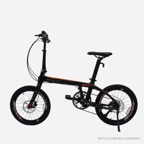 SAVA V21-9S Orange Foldable Bicycle