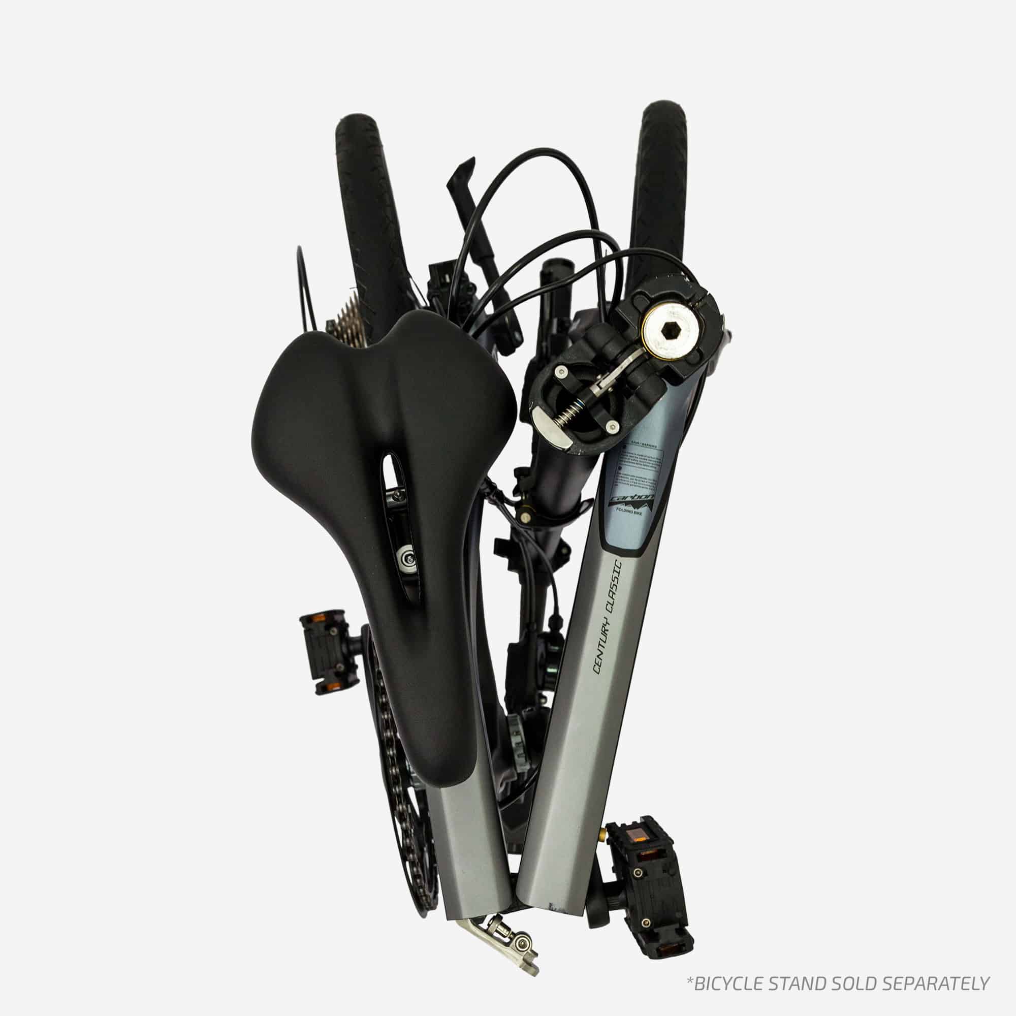 SAVA V22-9S Grey Foldable Bicycle