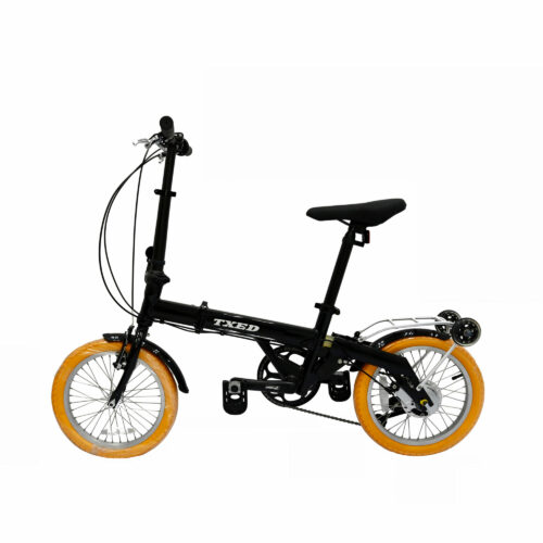 TXED V25-3S Black Foldable Bicycle