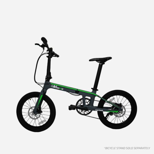 V2 Motto V28-9S Grey Green Foldable Bicycle